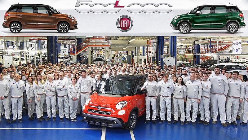 V Srbsku byl vyroben půlmiliontý Fiat 500L